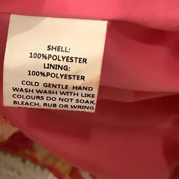 YH & CO PINK FLORAL MINI DRESS WITH PUFFY SLEEVES. SIZE 14/XL - Picture 14 of 16